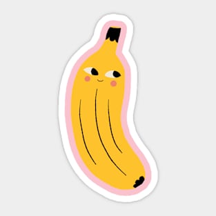 Banana Cool Sticker